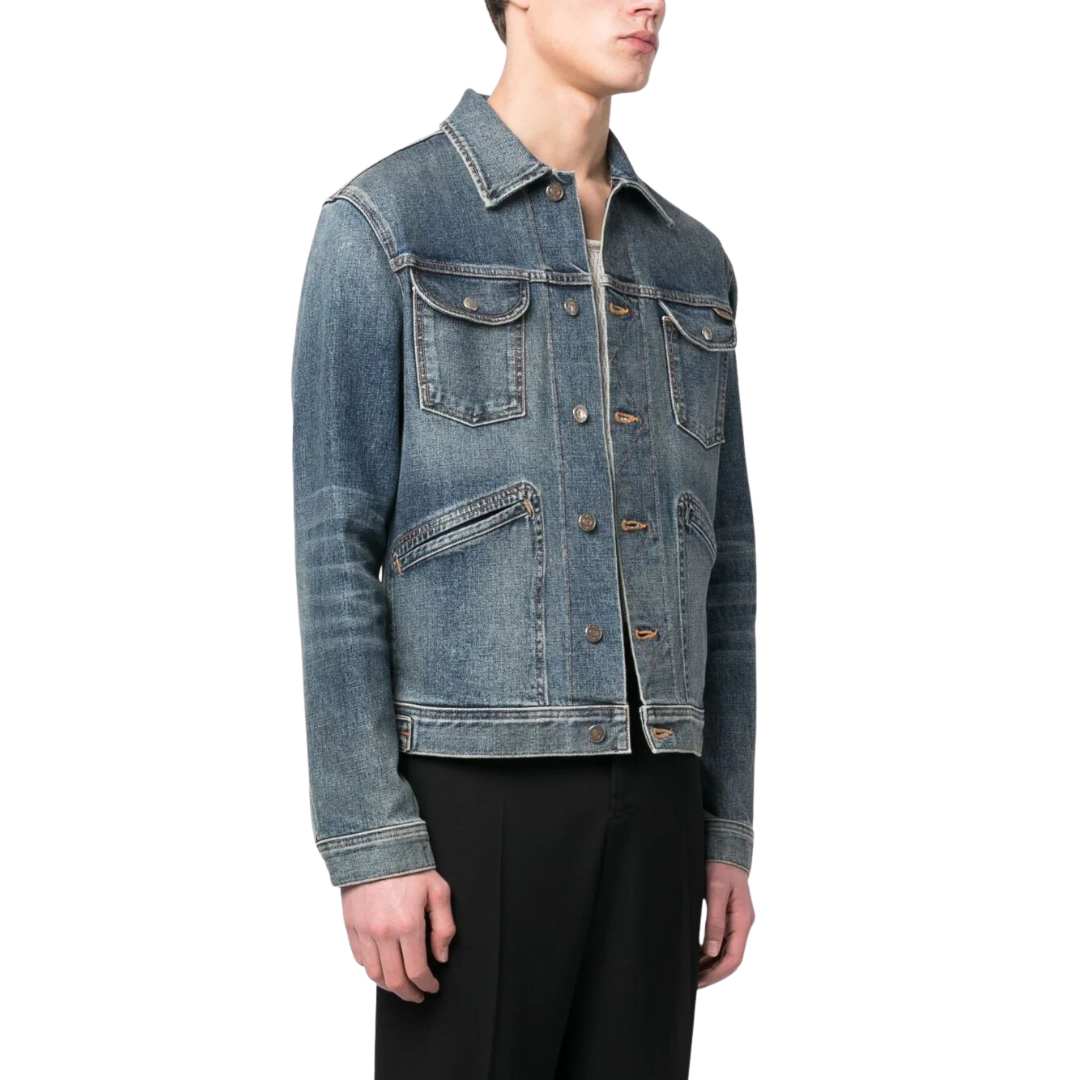 Classic Washed Denim Jacket