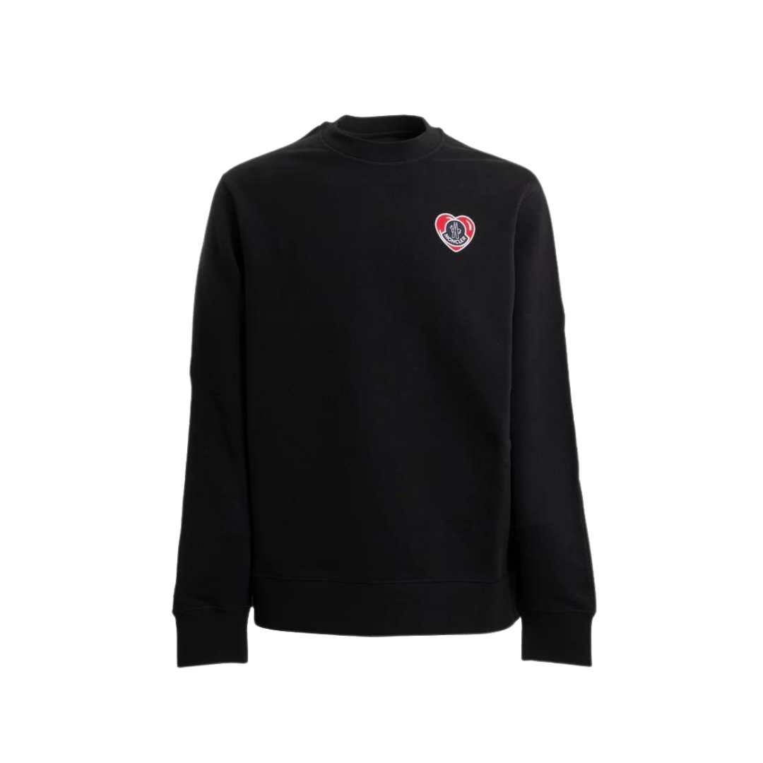 Logo patch sweatshirt
