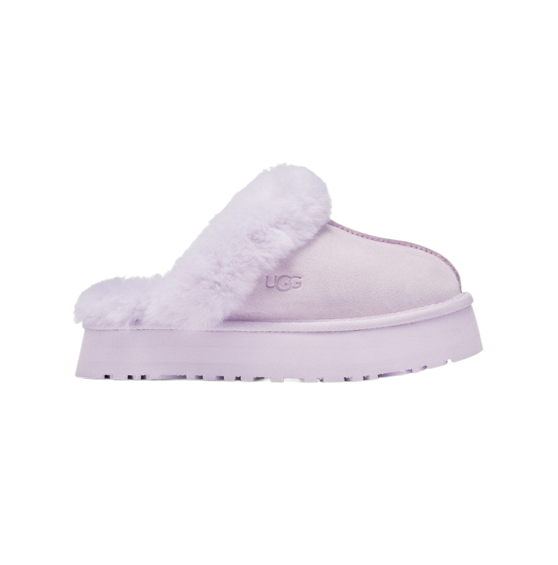 Disket Platform Lavender Fog Slippers