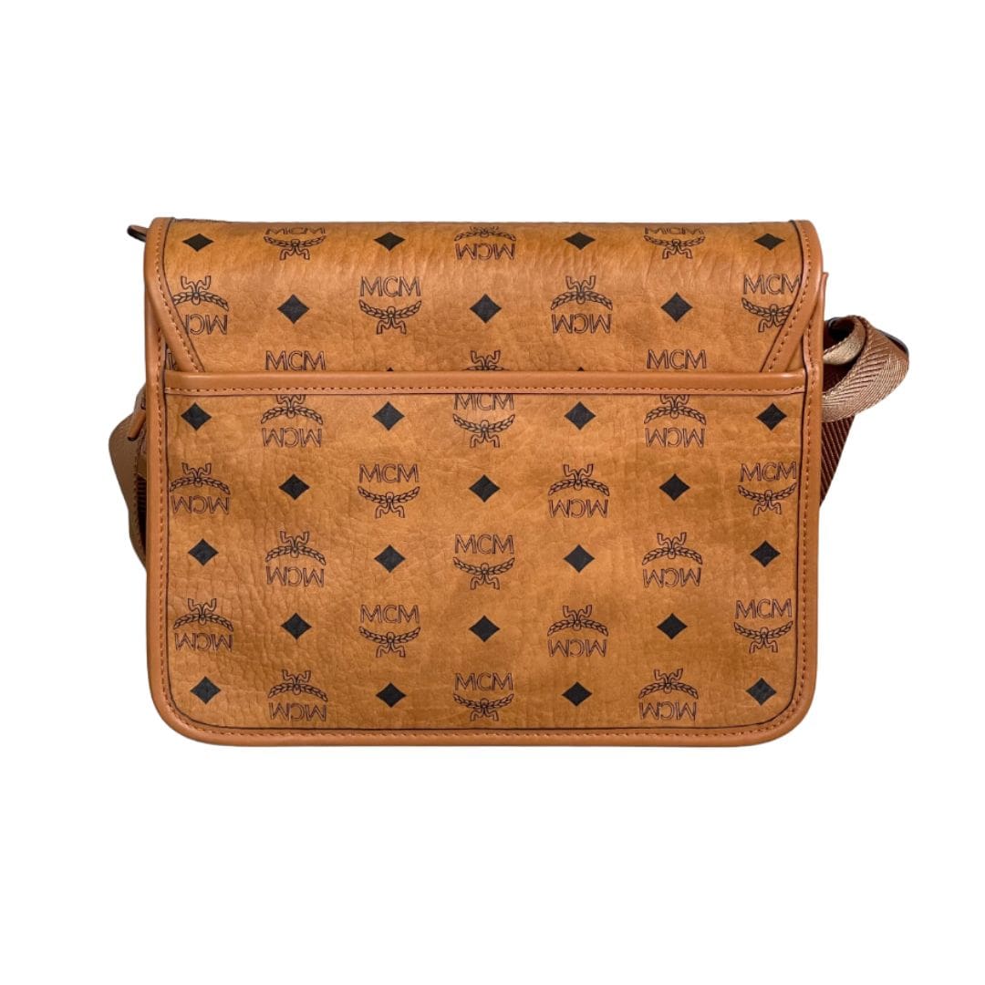 MCM Bag X-mini Cognac Klassic Visetos Crossbody 'Beige'