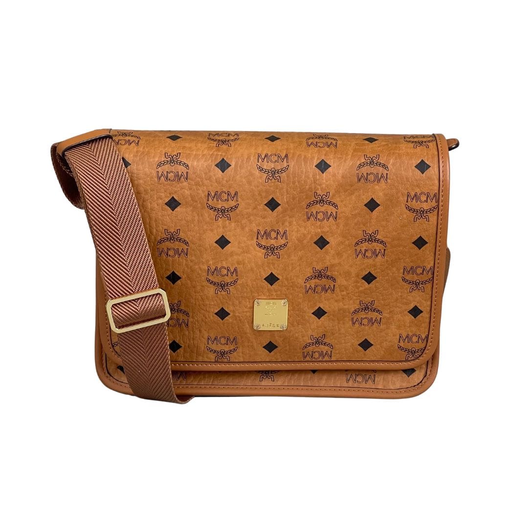 MCM Bag X-mini Cognac Klassic Visetos Crossbody 'Beige'