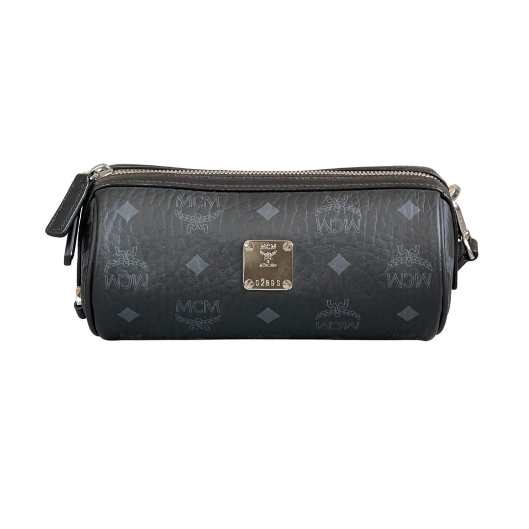 Visetos Mini Barrel Crossbody Bag Black