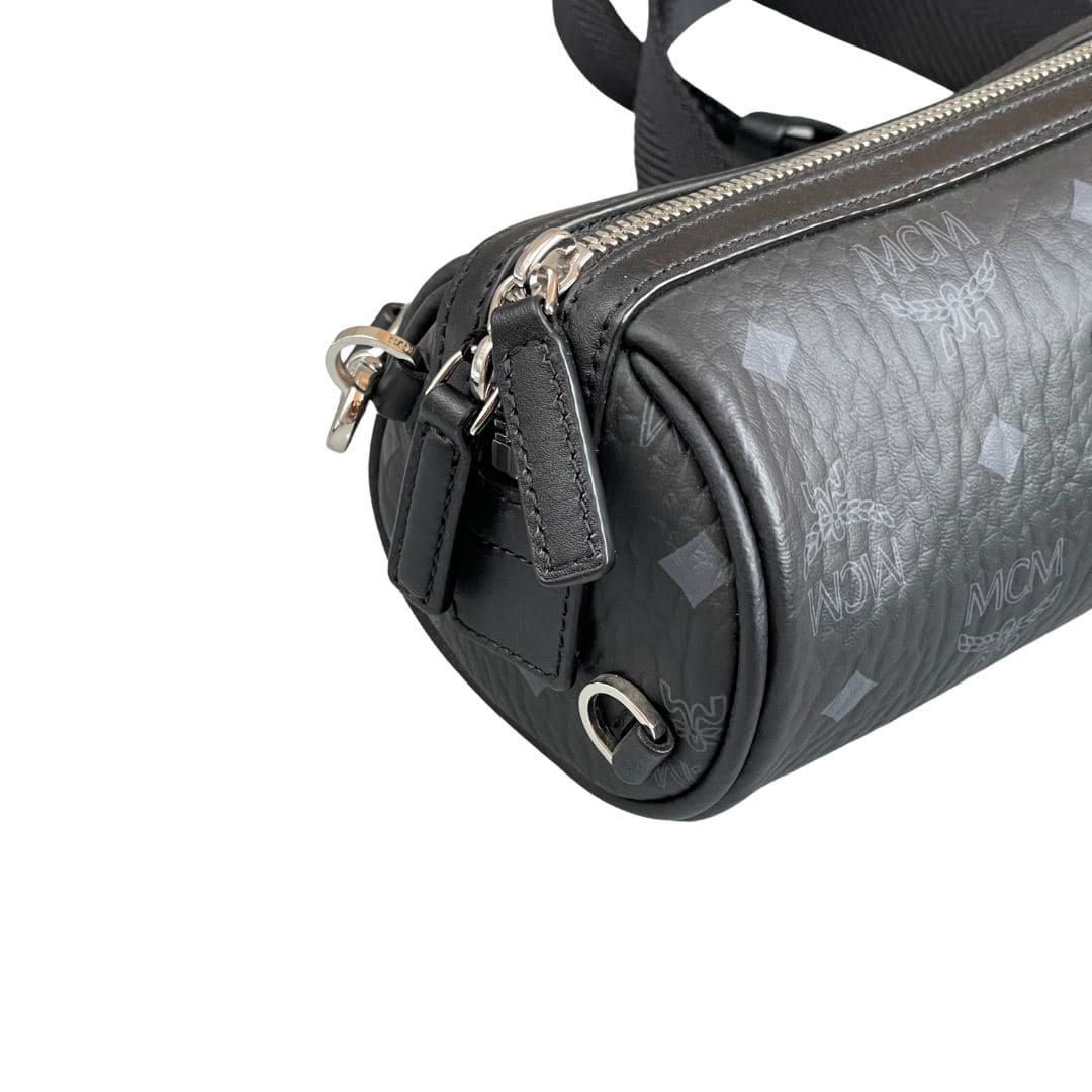 Visetos Mini Barrel Crossbody Bag Black