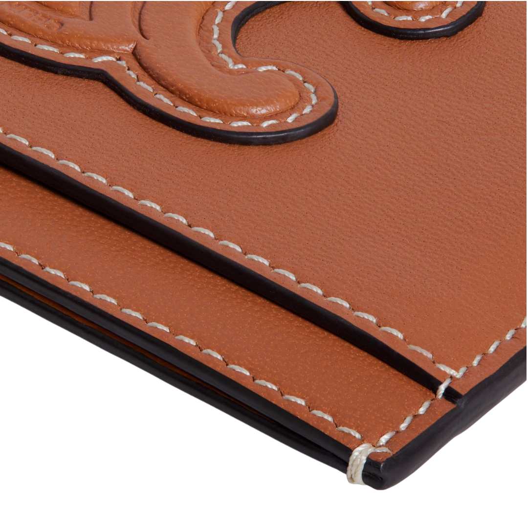 CARD HOLDER IN SMOOTH LAMBSKIN