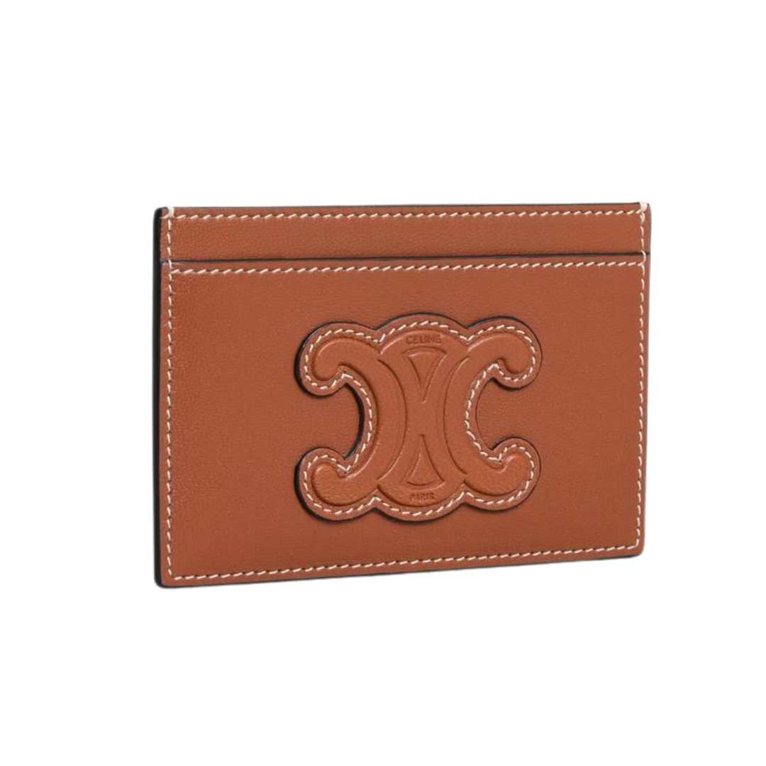 CARD HOLDER IN SMOOTH LAMBSKIN
