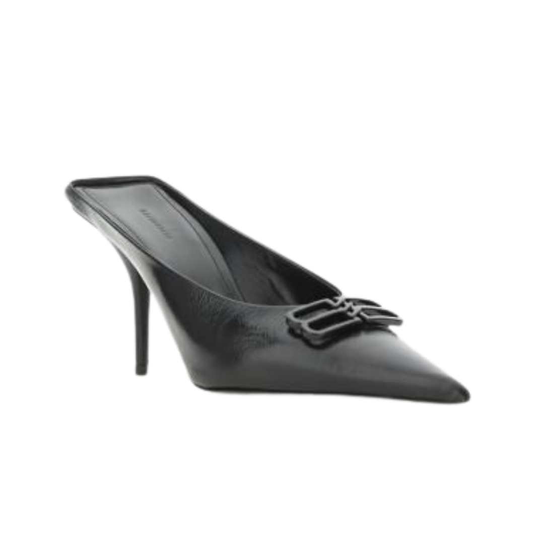 BALENCIAGA Square Knife BB mules