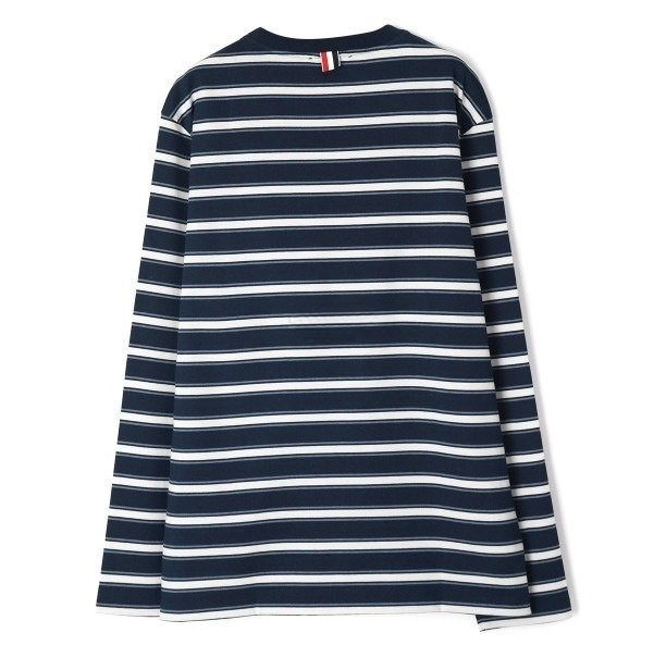 Striped oversized long sleeve t-shirt