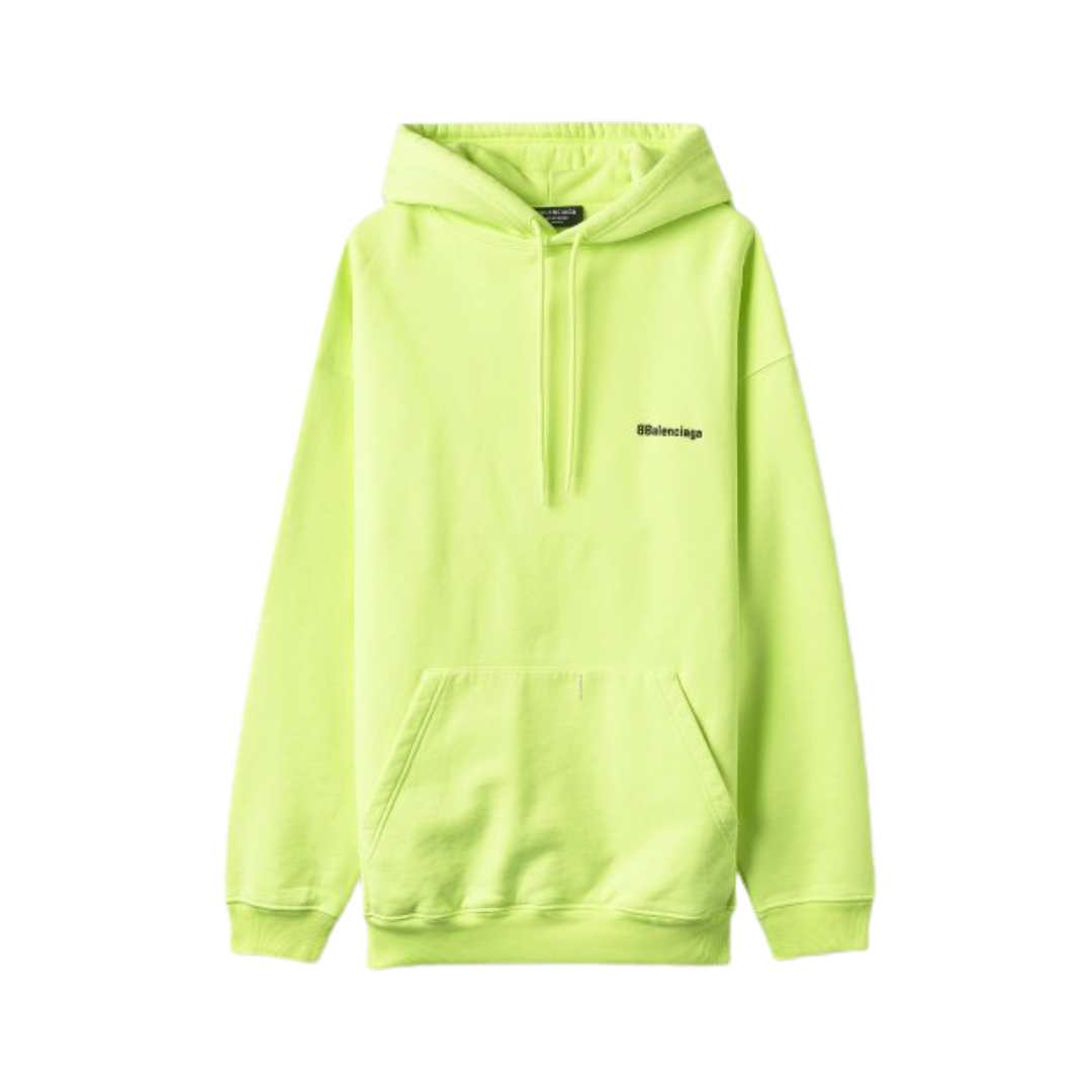  Men's Chest BB Logo Hood - Yellow