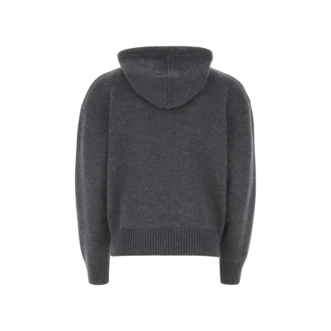 Ami De Coeur Wool Knitted Hoodie