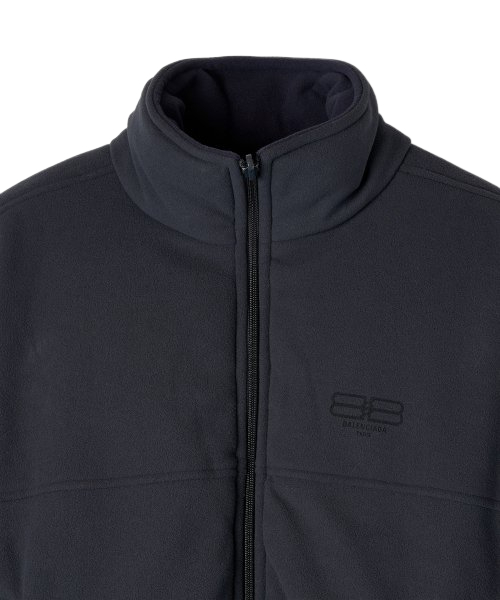Men's BB logo zip-up jacket - Black