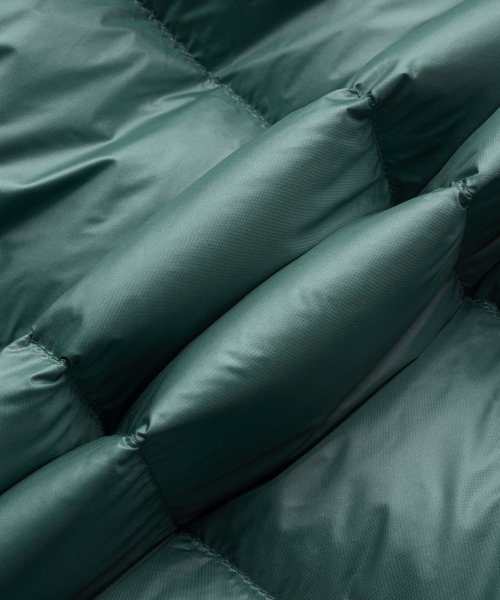 Men's Wollaston Chest Logo Patch Hood Padding - Green