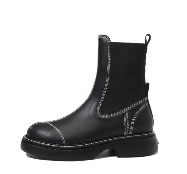 Black Everyday Mid Chelsea Boots