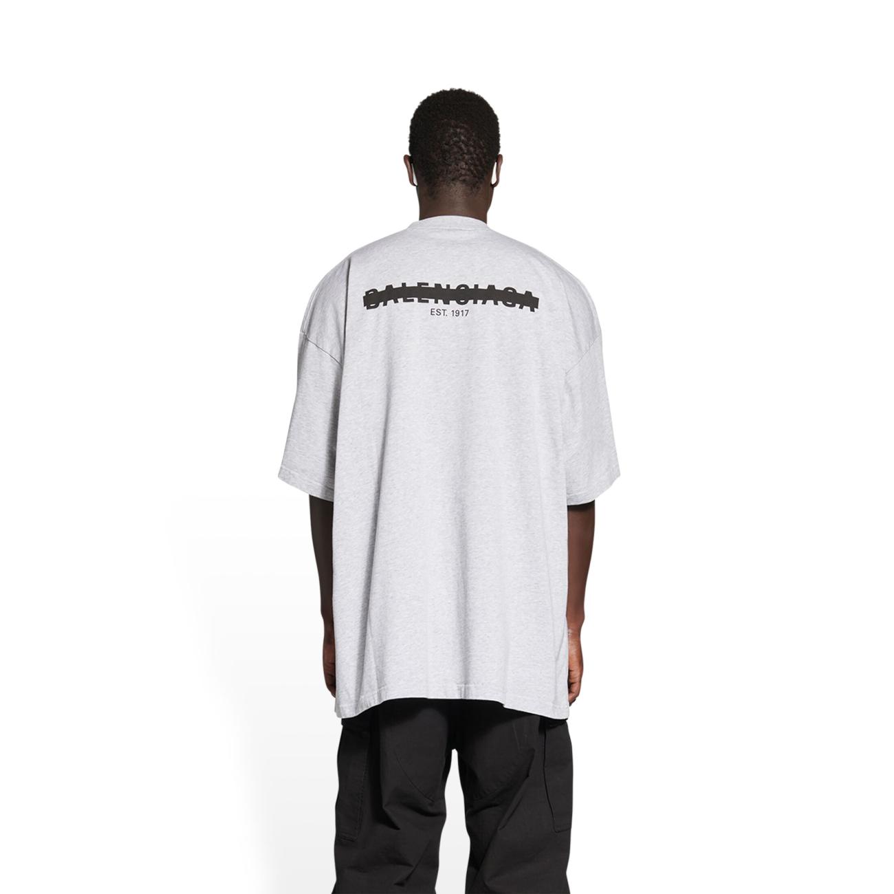 1917 T-SHIRT OVERSIZED IN DARK GREY