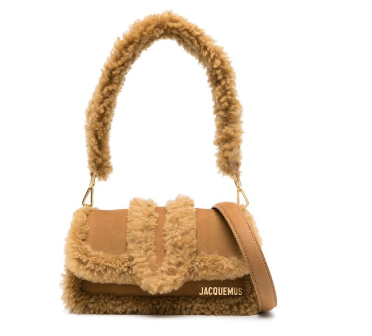 Le Petit Bambimu shearling shoulder bag
