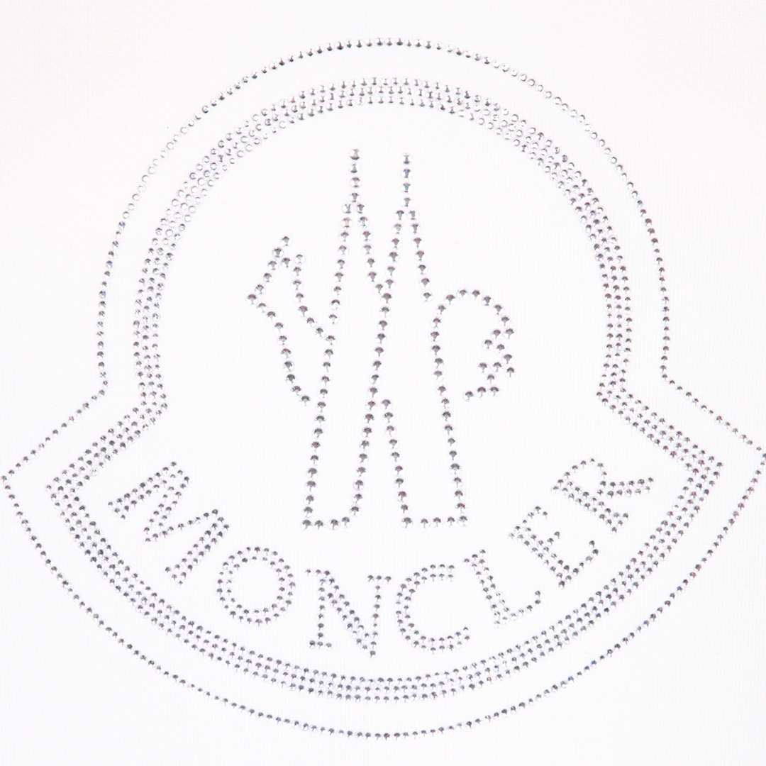 Crystals logo white sweatshirt