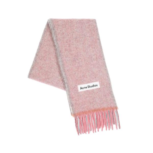 Pink Fringe Scarf 'Dusty Pink' 