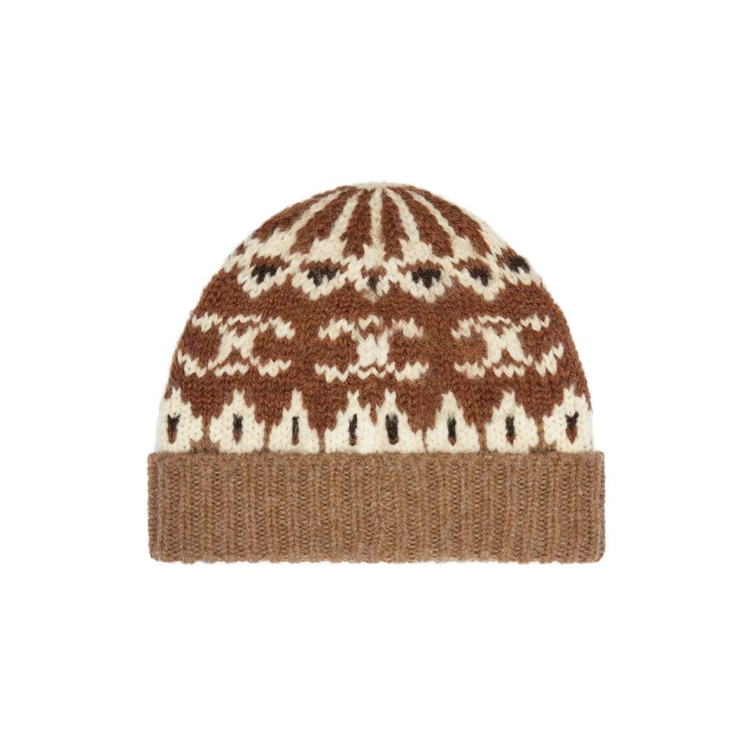 Beanie in Triomphe fair isle wool