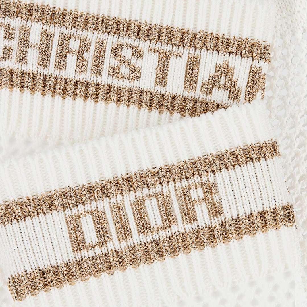 Perforated Socks with Lurex detail