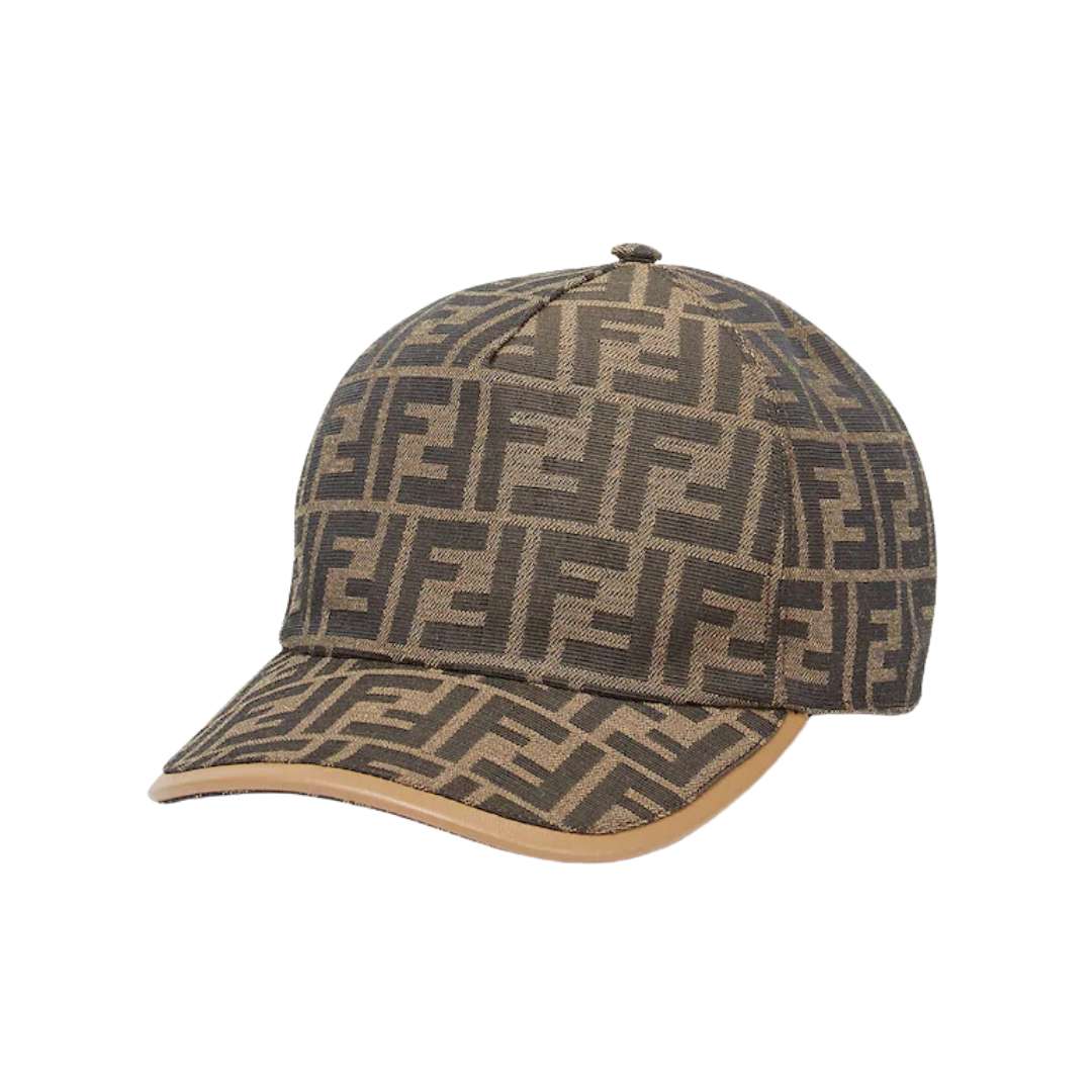FF jacquard fabric baseball cap