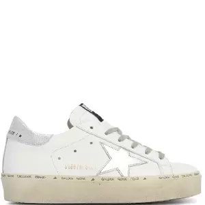 Histar Sneakers White Leather Shiny Star