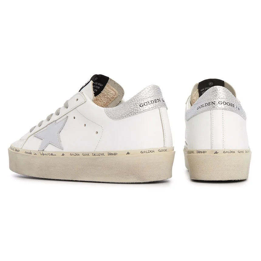 Histar Sneakers White Leather Shiny Star