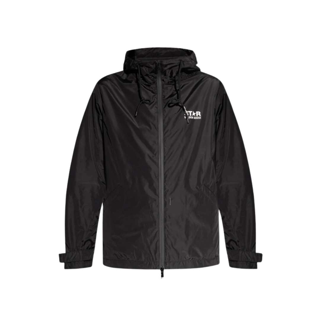 Black Star Collection printed windbreaker