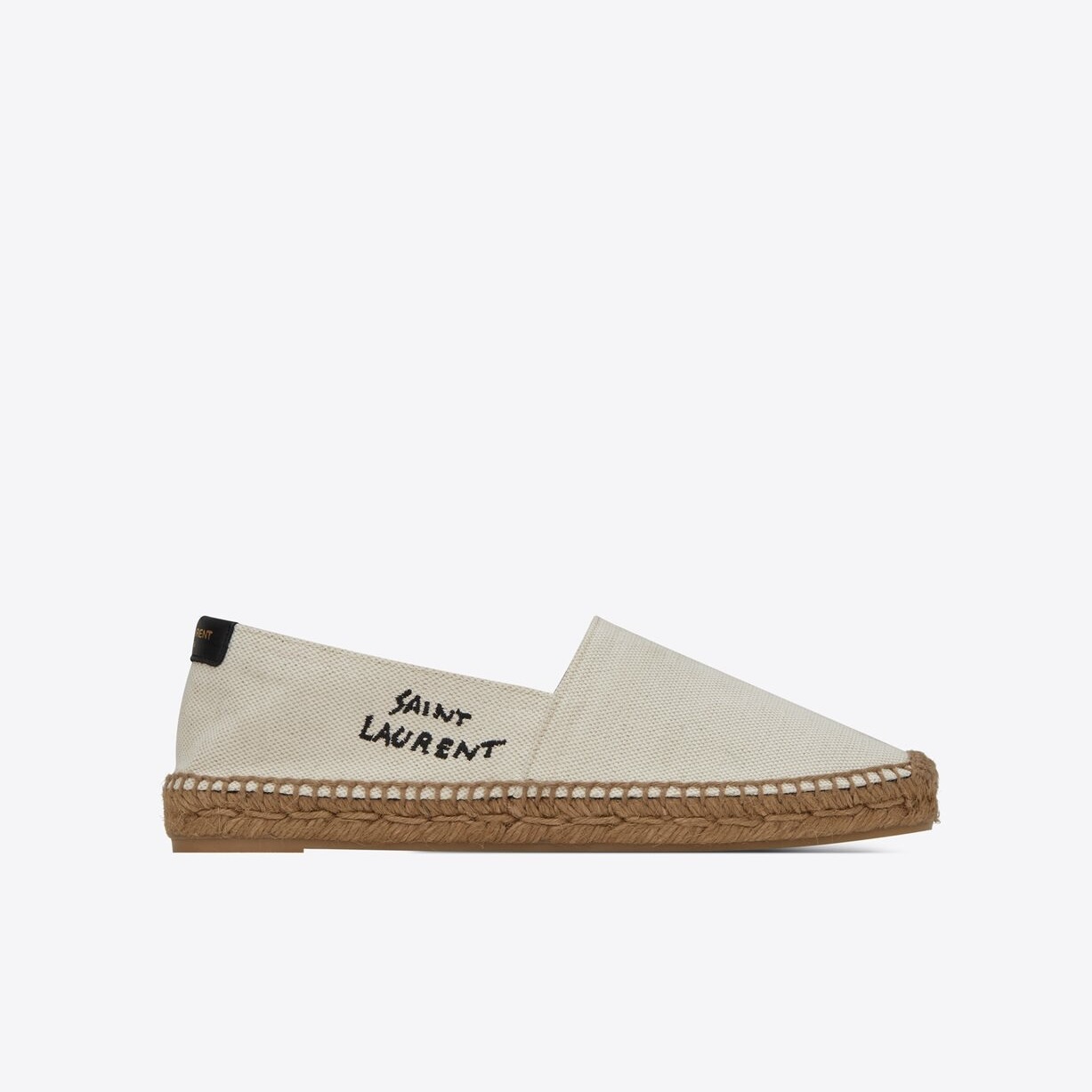 EMBROIDERED ESPADRILLES IN CANVAS