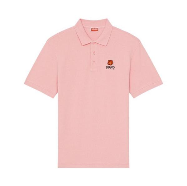 Bokeh Flower Crest Polo Shirt