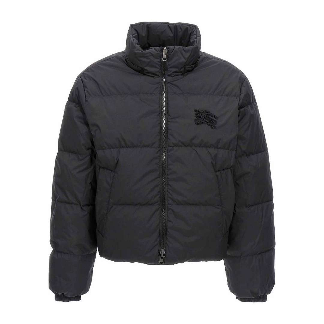 Reversible Haymarket Check Puffer Jacket