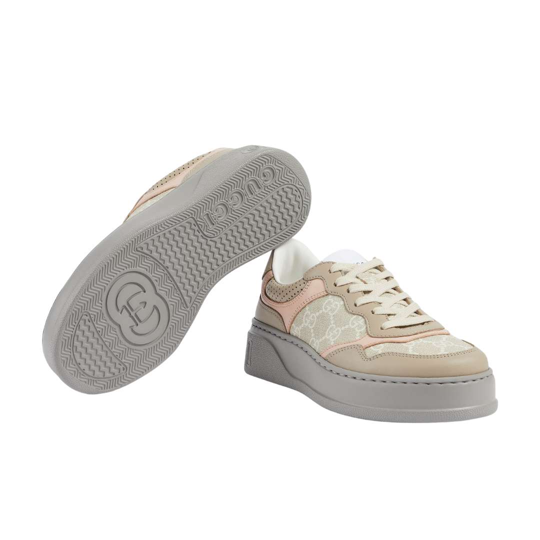 GG sneaker in white and beige Supreme