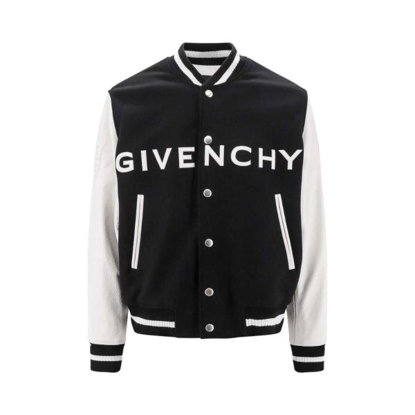 Black and White Bomber Jacket