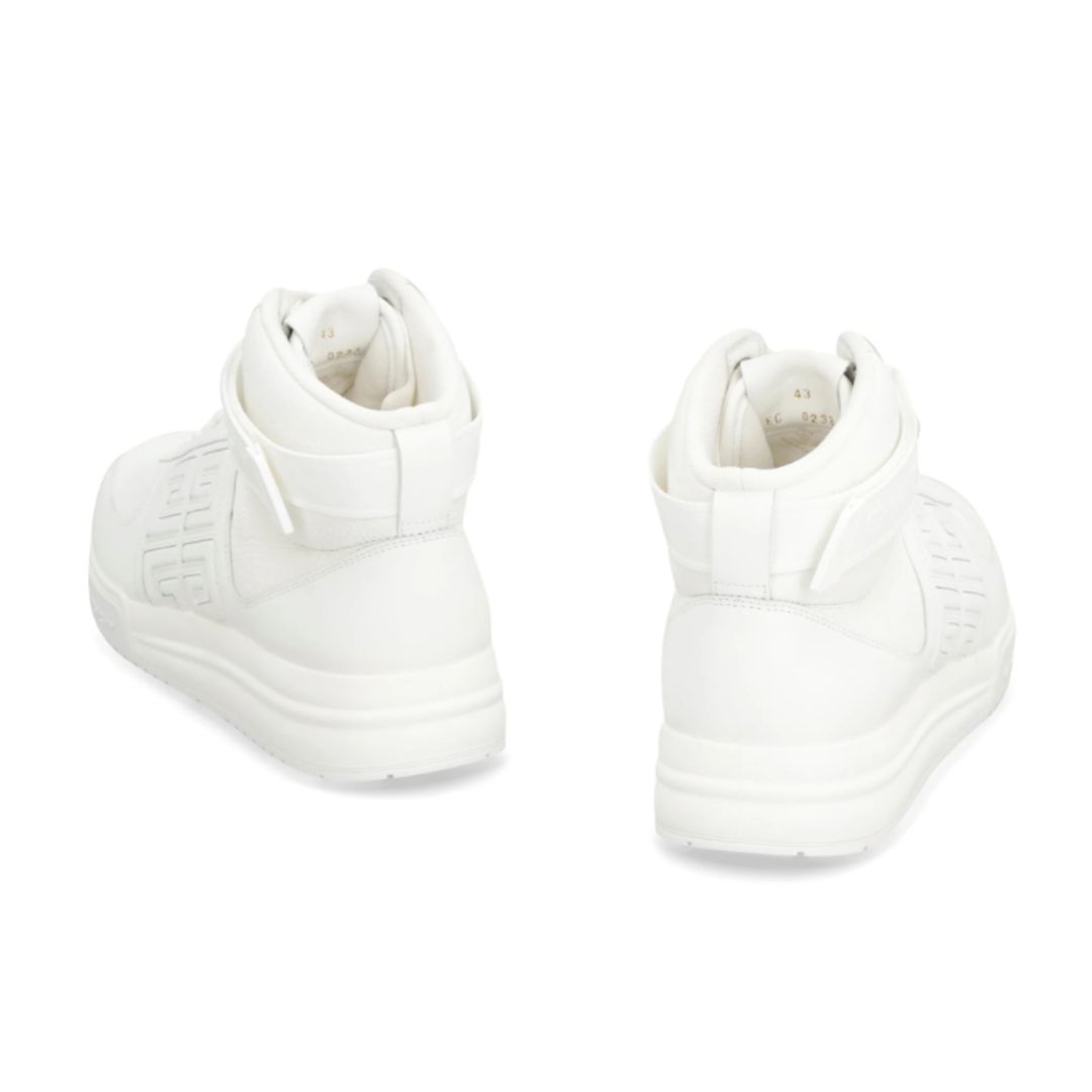 G4 leather high-top sneakers