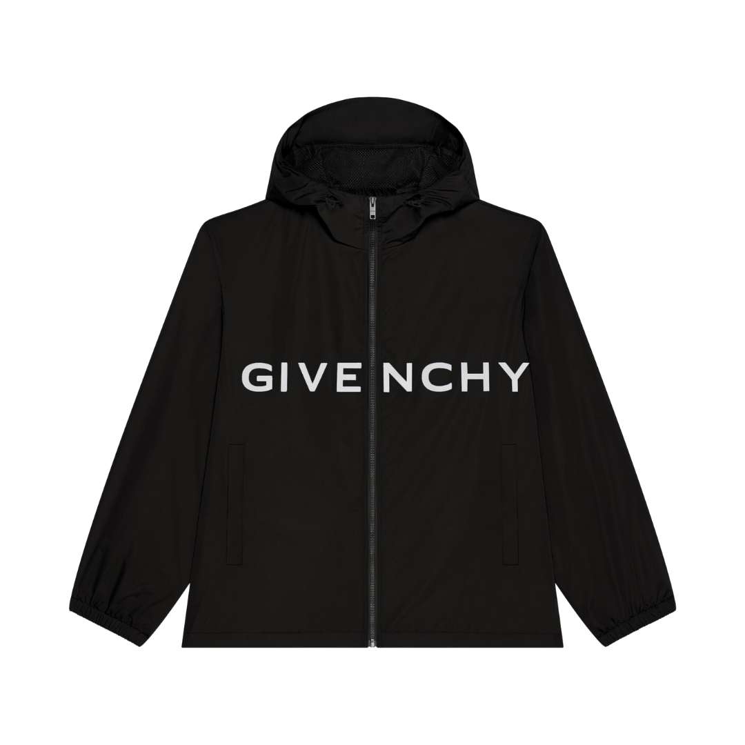 Windbreaker in technical fabric