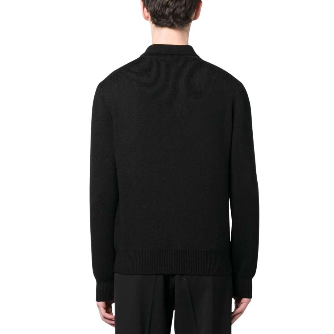 Long-sleeve Polo Jumper