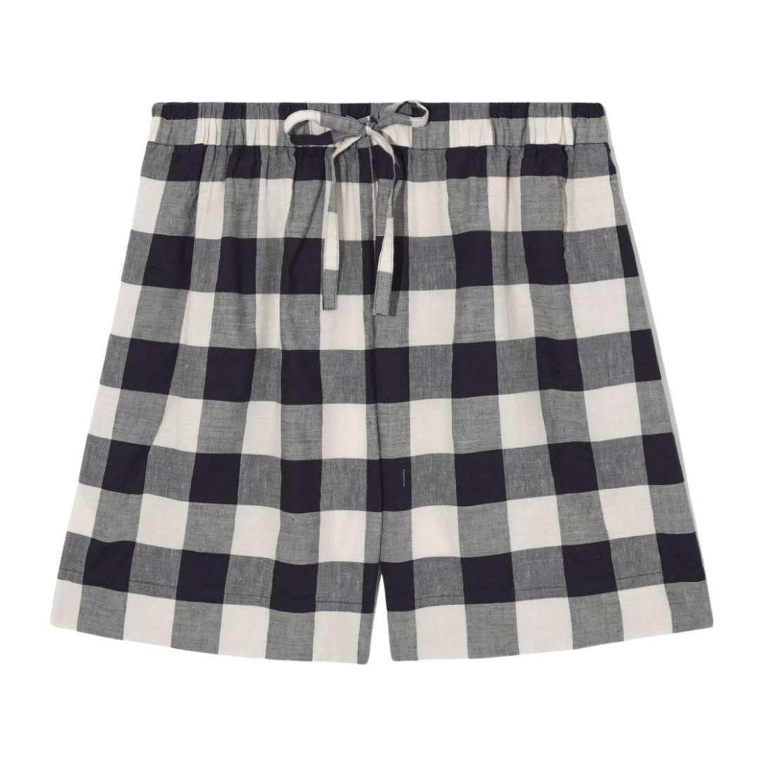 Flannel Pajamas Shorts 