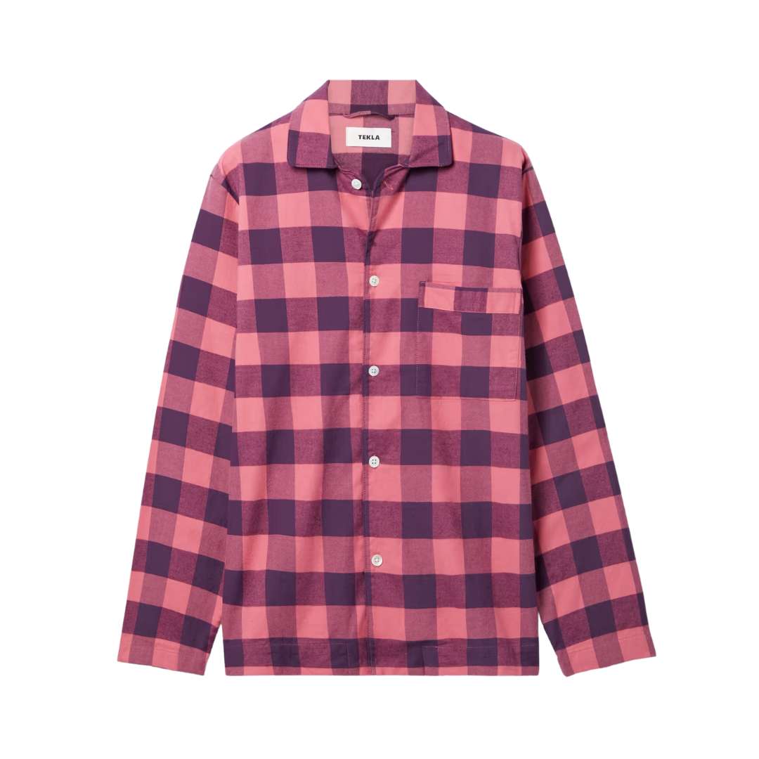 Flannel Pajamas Shirt