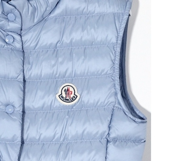 Liane logo patch padded vest