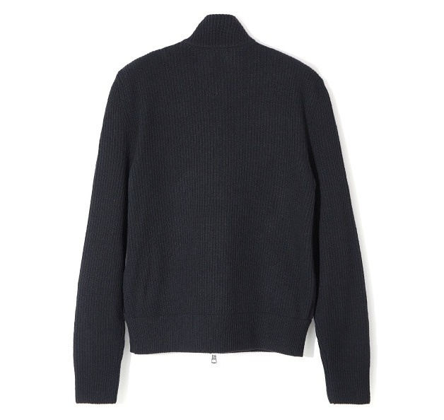 Knit padded cardigan