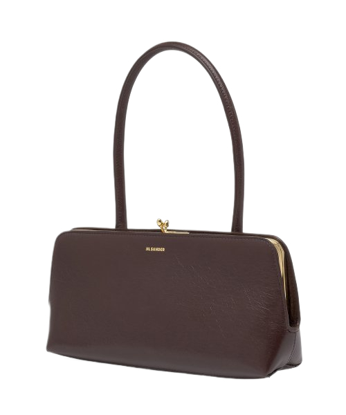 Small Goji Frame Tote Bag - Dark Brown