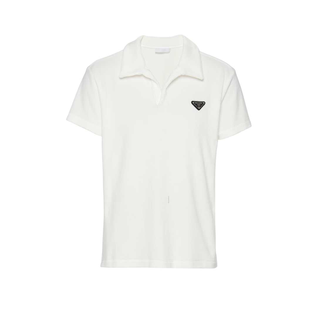 Terry polo shirt