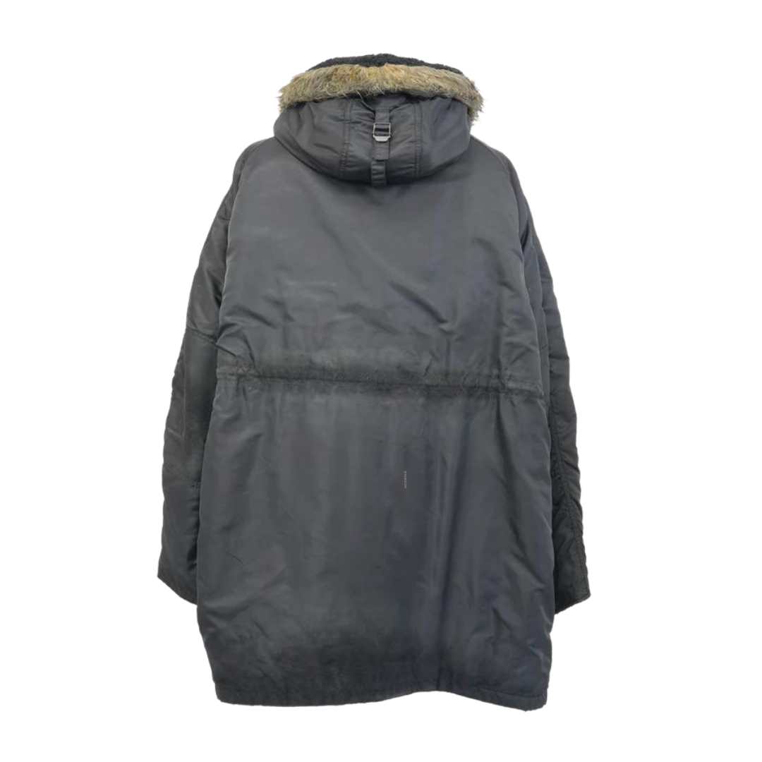 Military parka padded jacket