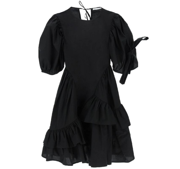 DANITA puff sleeve cotton dress