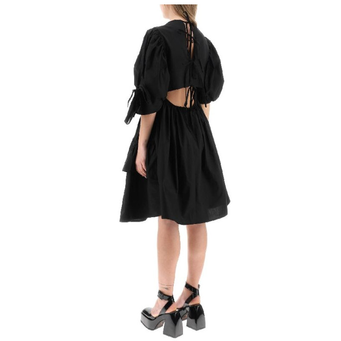 DANITA puff sleeve cotton dress