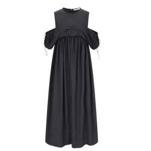 UNA cotton long dress