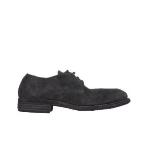 Leather lace-up derby shoes