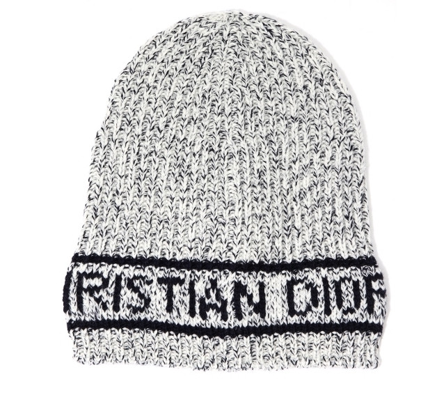 NEW D - WHITE BEANIE