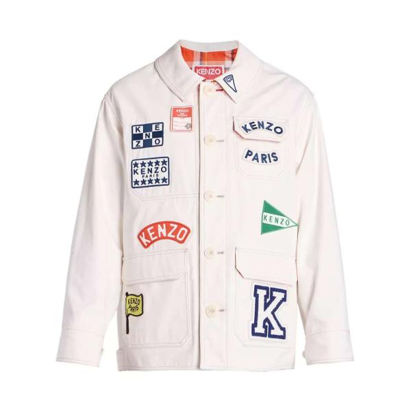 Logo Patch Workwear Jacket