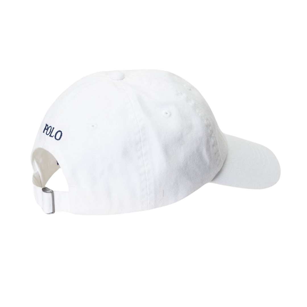 Pony logo embroidered chino cap