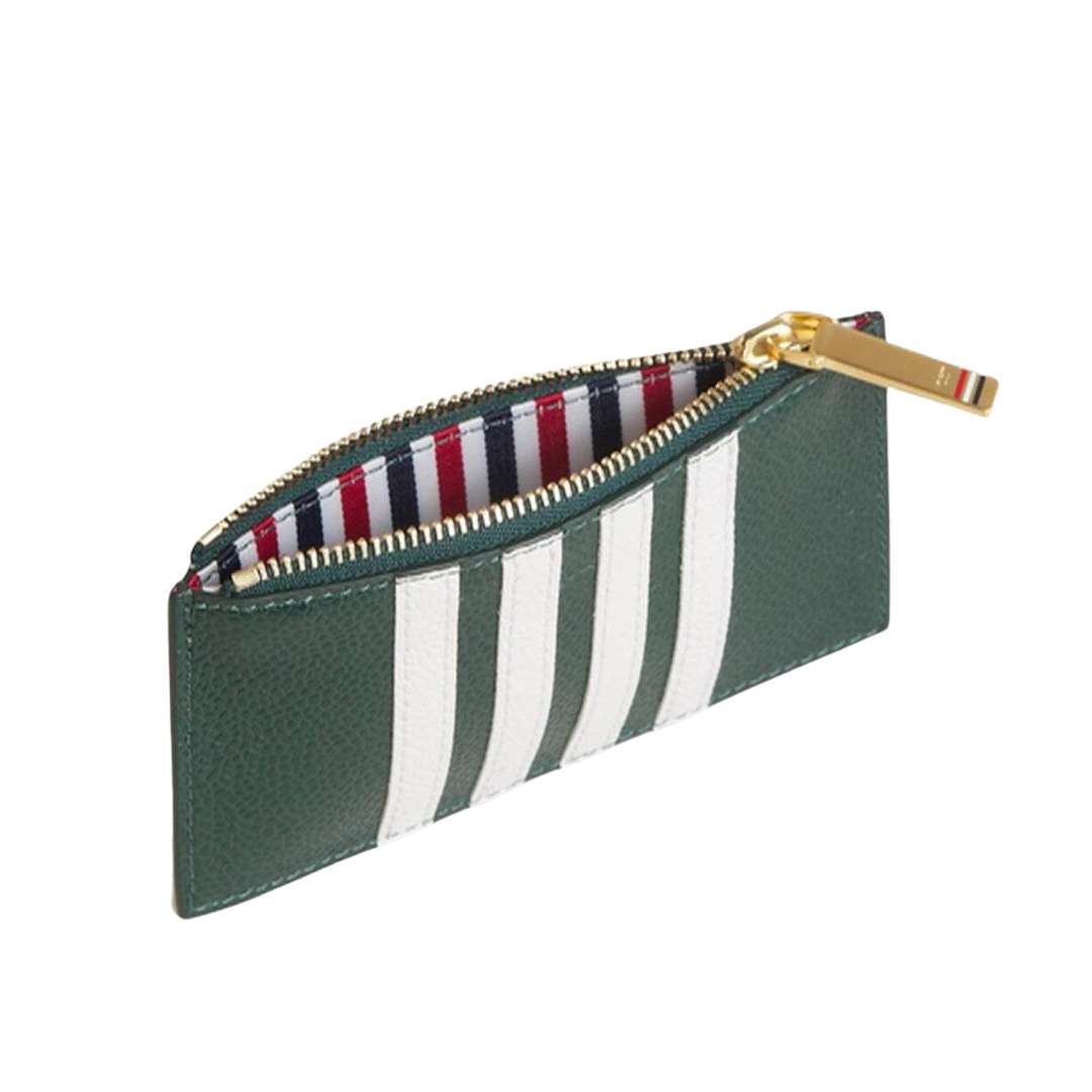 Logo Printed Zipped Card Holder