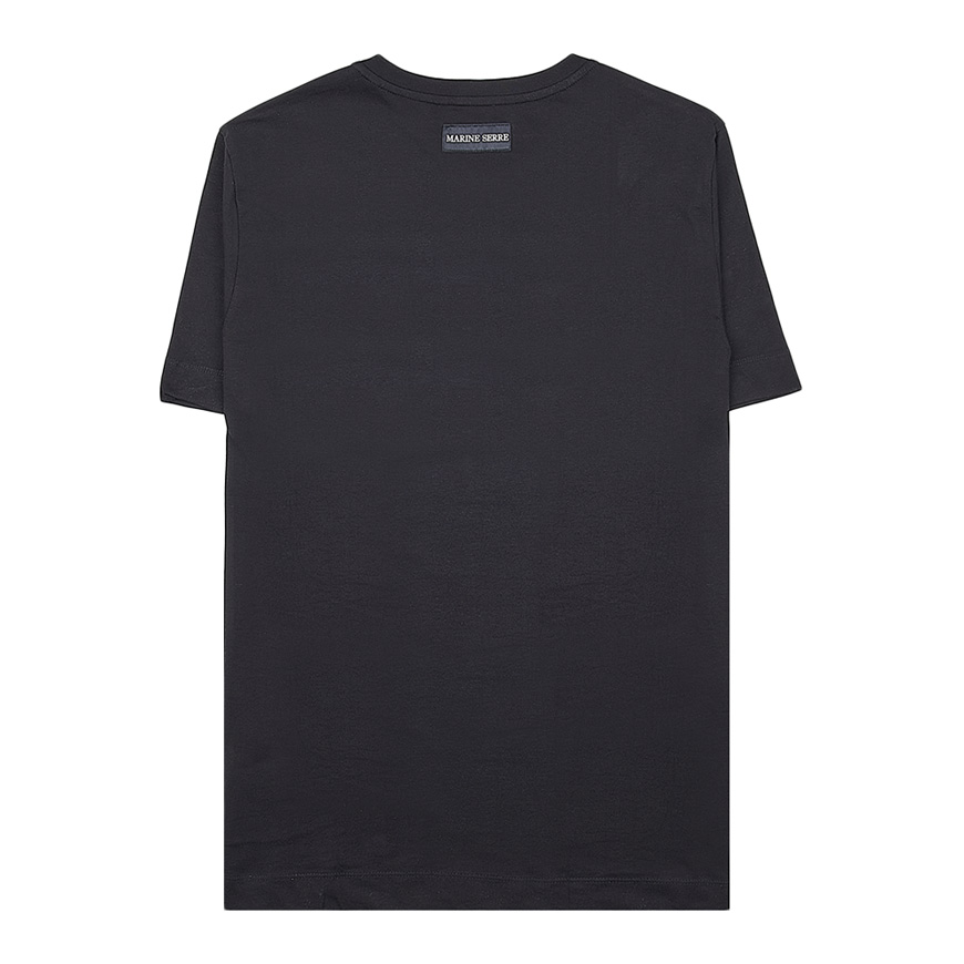 Moon Logo Embroidered Short Sleeve T-Shirt